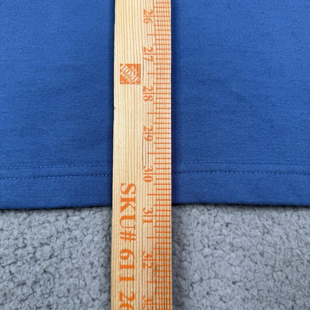 IZOD Saltwater Shirt Mens XL Blue Stripe Nauset Light Fleece Henley Pullover NWT - Picture 9 of 10